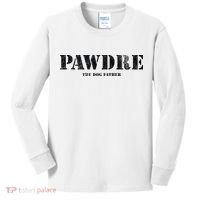 PAWDRE, The Dog Father, Dog Dad Father's Day  Kids Long Sleeve Shirt thumb 0