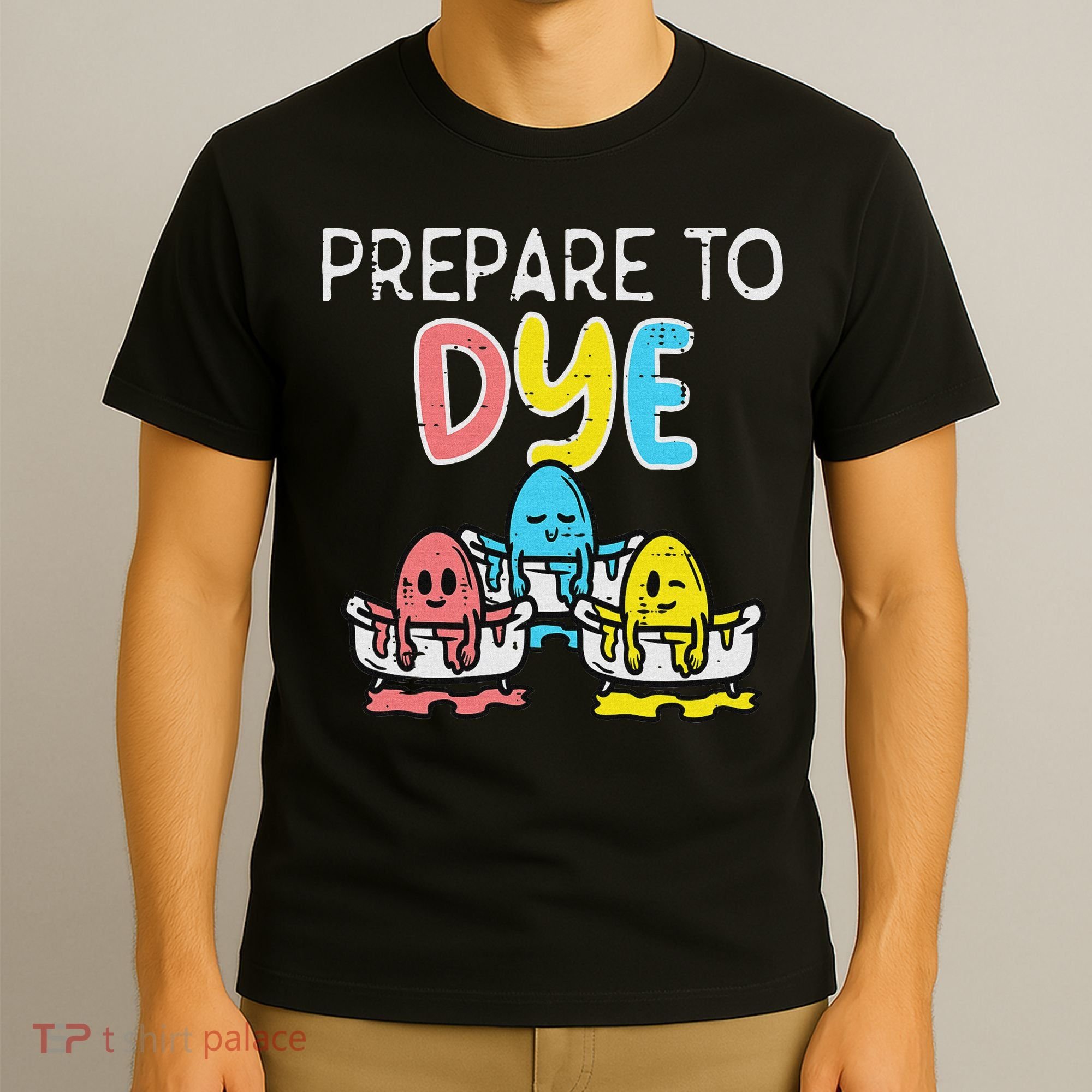Prepare To Dye Eggs Funny Easter Hunting Pun Women T-Shirt