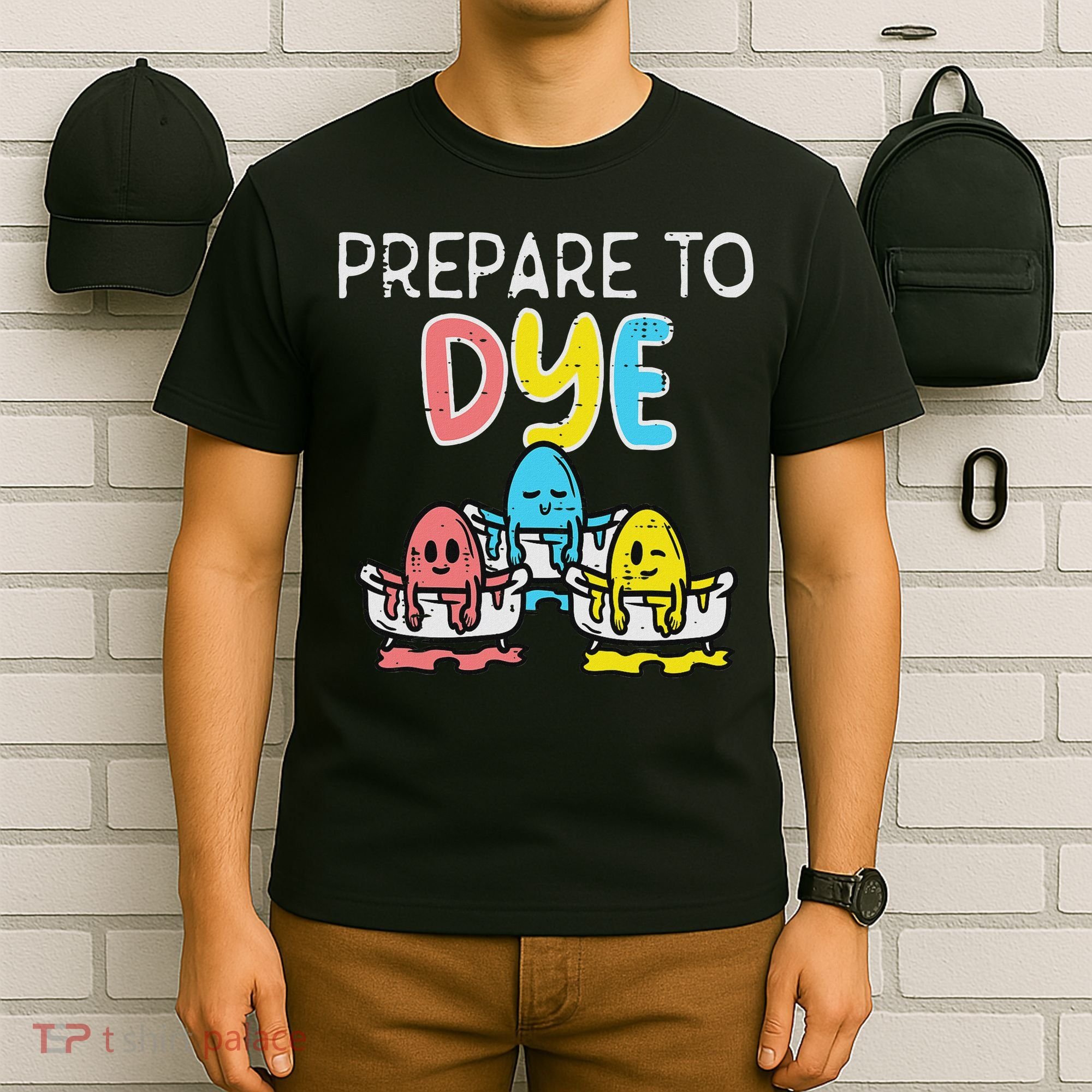 Prepare To Dye Eggs Funny Easter Hunting Pun Women T-Shirt