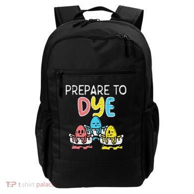 Prepare To Dye Eggs Funny Easter Hunting Pun Women Backpack