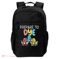 Prepare To Dye Eggs Funny Easter Hunting Pun Women Backpack thumb 0