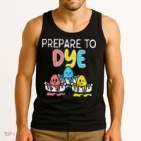 Prepare To Dye Eggs Funny Easter Hunting Pun Women Tank Top thumb 3