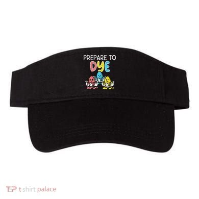 Prepare To Dye Eggs Funny Easter Hunting Pun Women Visor