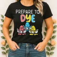 Prepare To Dye Eggs Funny Easter Hunting Pun Women Women's T-Shirt thumb 2