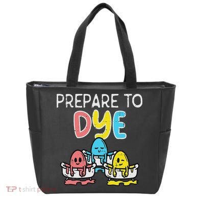Prepare To Dye Eggs Funny Easter Hunting Pun Women Tote Bag