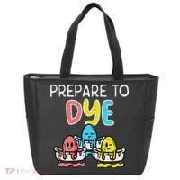 Prepare To Dye Eggs Funny Easter Hunting Pun Women Tote Bag thumb 0