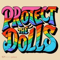 Protect The Dolls Retro Protect The Dolls LGBTQ Pride  Tote Bag thumb 4