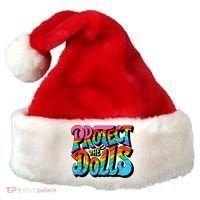 Protect The Dolls Retro Protect The Dolls LGBTQ Pride  Santa Hat thumb 0