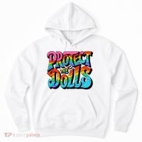 Protect The Dolls Retro Protect The Dolls LGBTQ Pride  Hoodie thumb 0