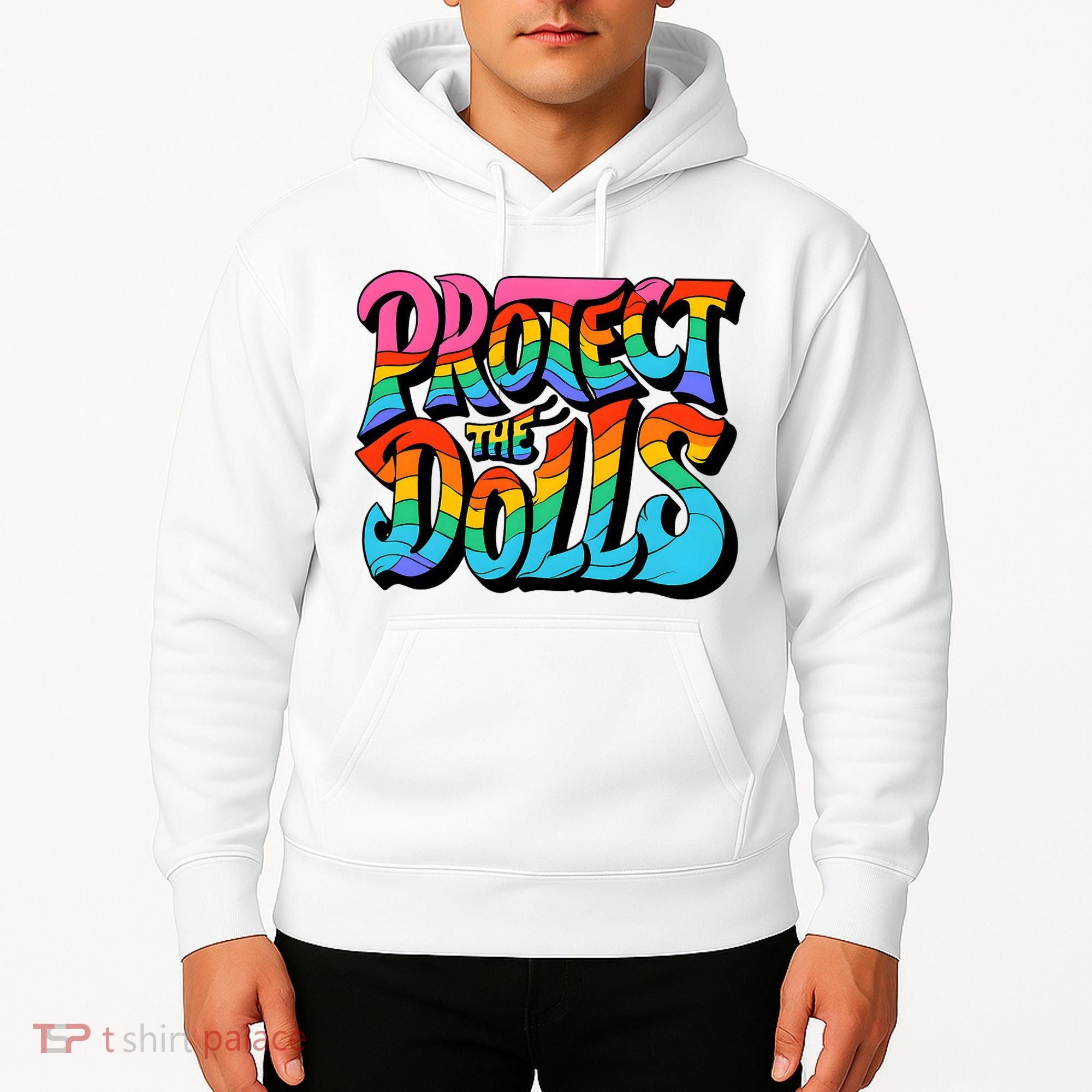 Protect The Dolls Retro Protect The Dolls LGBTQ Pride  Hoodie