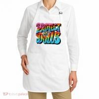 Protect The Dolls Retro Protect The Dolls LGBTQ Pride  Apron thumb 2