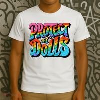 Protect The Dolls Retro Protect The Dolls LGBTQ Pride  T-Shirt thumb 3