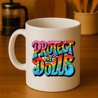 Protect The Dolls Retro Protect The Dolls LGBTQ Pride  Coffee Mug thumb 4