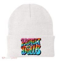 Protect The Dolls Retro Protect The Dolls LGBTQ Pride  Beanie thumb 0