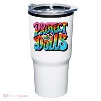 Protect The Dolls Retro Protect The Dolls LGBTQ Pride  Tumbler thumb 0