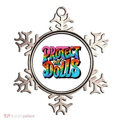 Protect The Dolls Retro Protect The Dolls LGBTQ Pride  Ornament