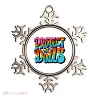 Protect The Dolls Retro Protect The Dolls LGBTQ Pride  Ornament thumb 0