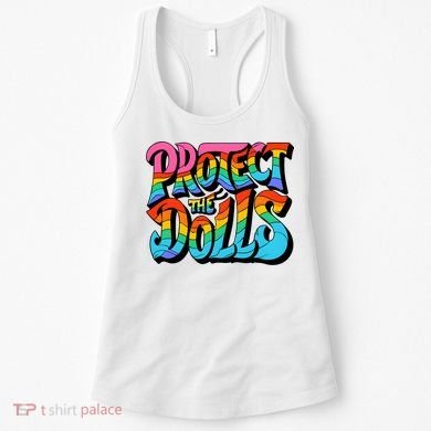 Protect The Dolls Retro Protect The Dolls LGBTQ Pride  Women's Tank Top