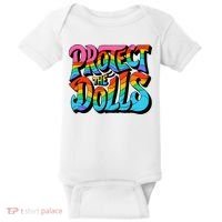 Protect The Dolls Retro Protect The Dolls LGBTQ Pride  Baby Bodysuit thumb 0