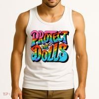 Protect The Dolls Retro Protect The Dolls LGBTQ Pride  Tank Top thumb 3