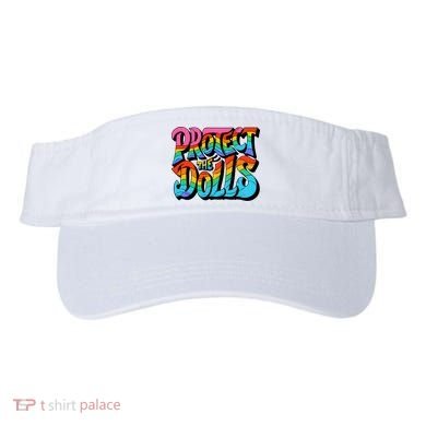 Protect The Dolls Retro Protect The Dolls LGBTQ Pride  Visor