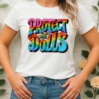 Protect The Dolls Retro Protect The Dolls LGBTQ Pride  Women's T-Shirt thumb 2