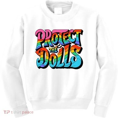 Protect The Dolls Retro Protect The Dolls LGBTQ Pride  Kids Sweatshirt
