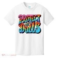 Protect The Dolls Retro Protect The Dolls LGBTQ Pride  Kids T-Shirt thumb 0