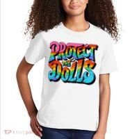 Protect The Dolls Retro Protect The Dolls LGBTQ Pride  Kids T-Shirt thumb 2