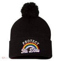Protect The Dolls Retro Pom Pom 12in Knit Beanie thumb 0