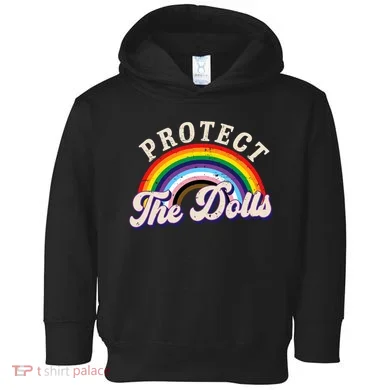 Protect The Dolls Retro Toddler Hoodie