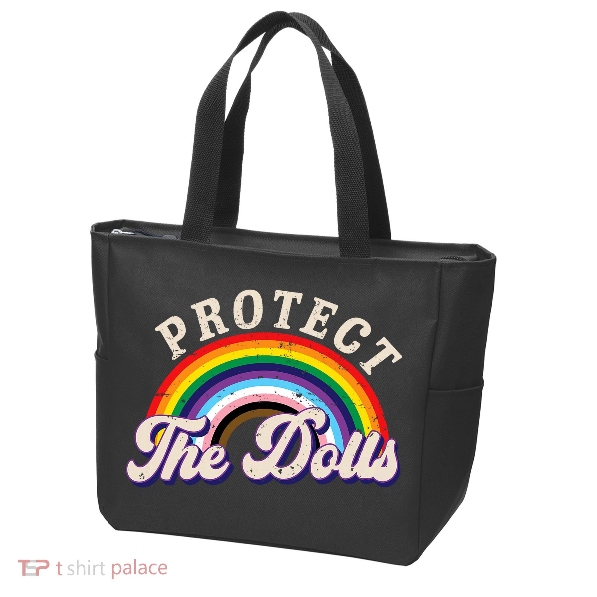 Protect The Dolls Retro Tote Bag