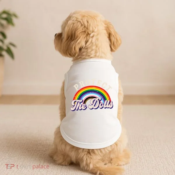 Protect The Dolls Retro Doggie Tank