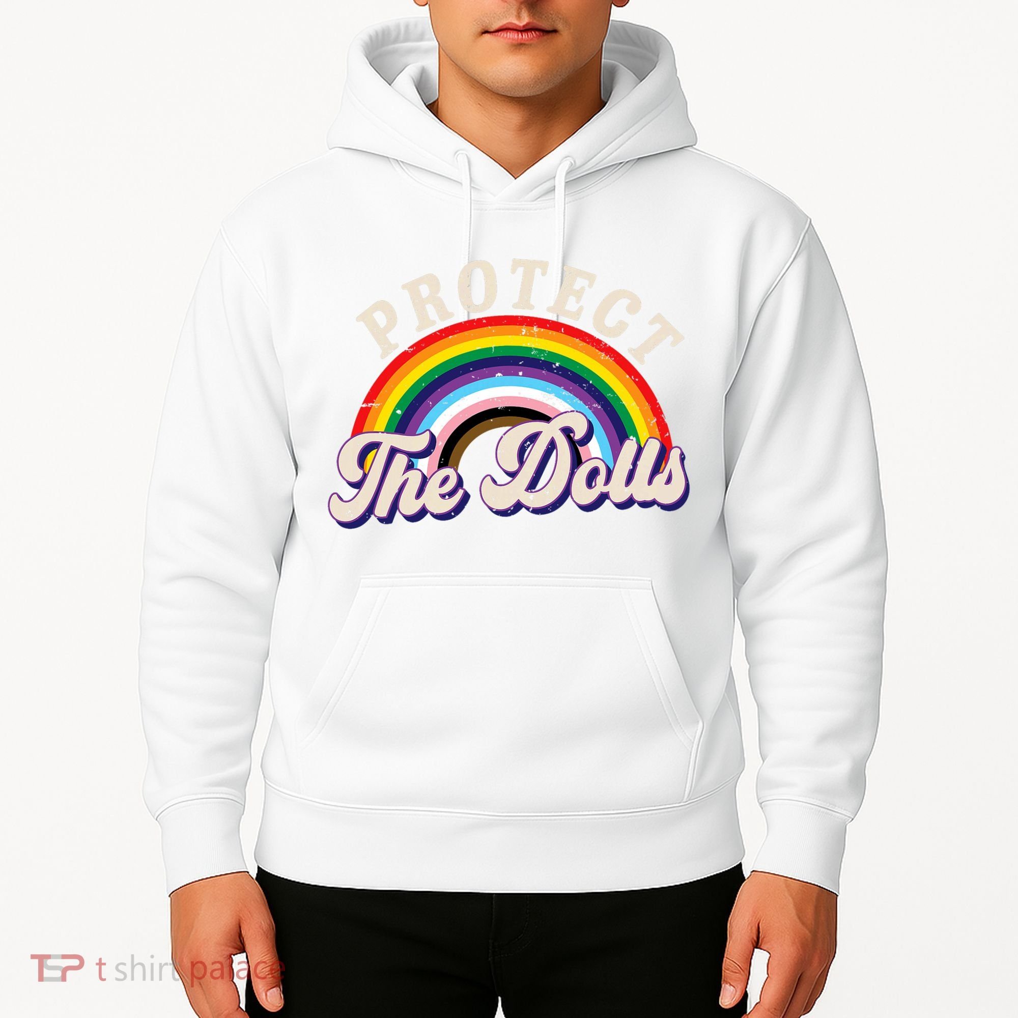 Protect The Dolls Retro Hoodie