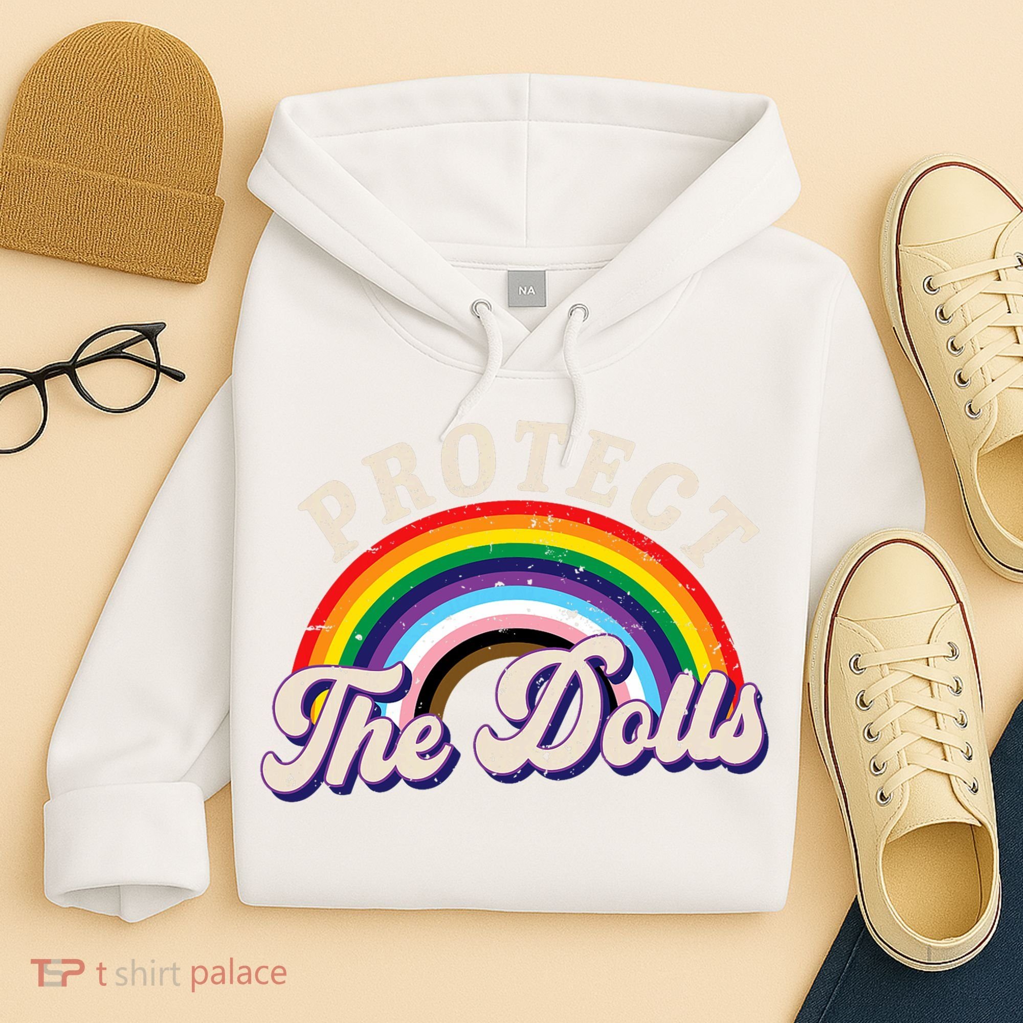 Protect The Dolls Retro Hoodie