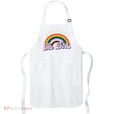 Protect The Dolls Retro Apron