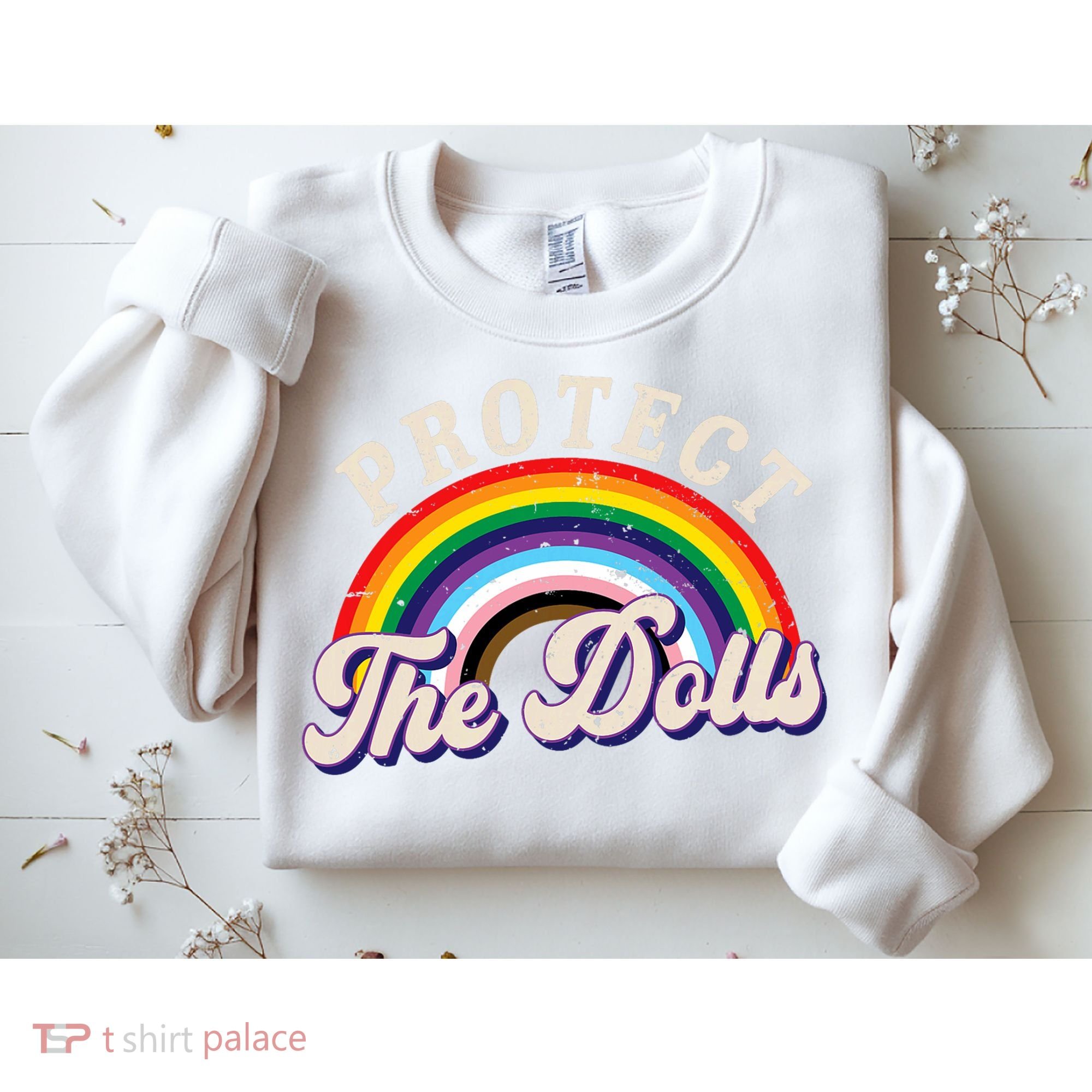 Protect The Dolls Retro Sweatshirt