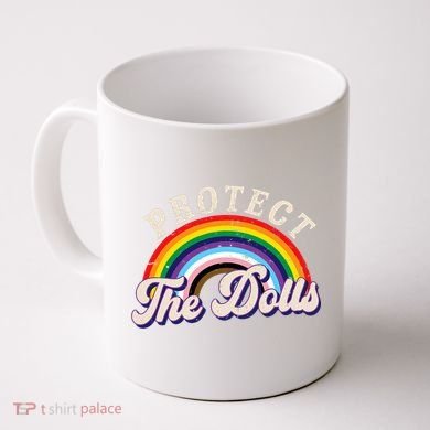 Protect The Dolls Retro Coffee Mug