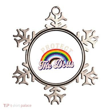 Protect The Dolls Retro Ornament
