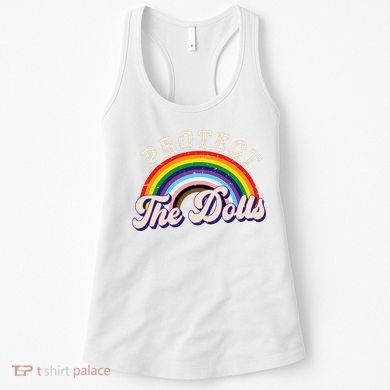 Protect The Dolls Retro Women's Tank Top