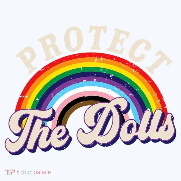 Protect The Dolls Retro Baby Bodysuit