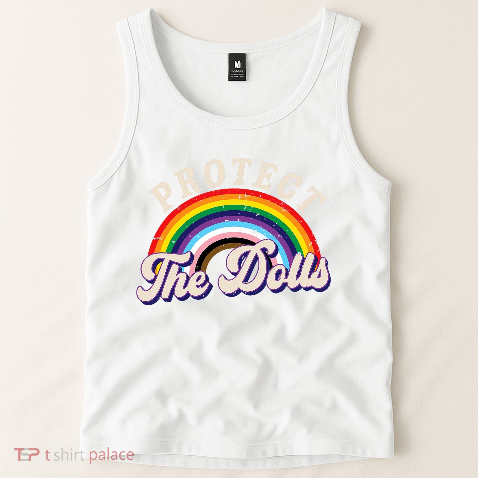 Protect The Dolls Retro Tank Top