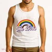 Protect The Dolls Retro Tank Top thumb 3
