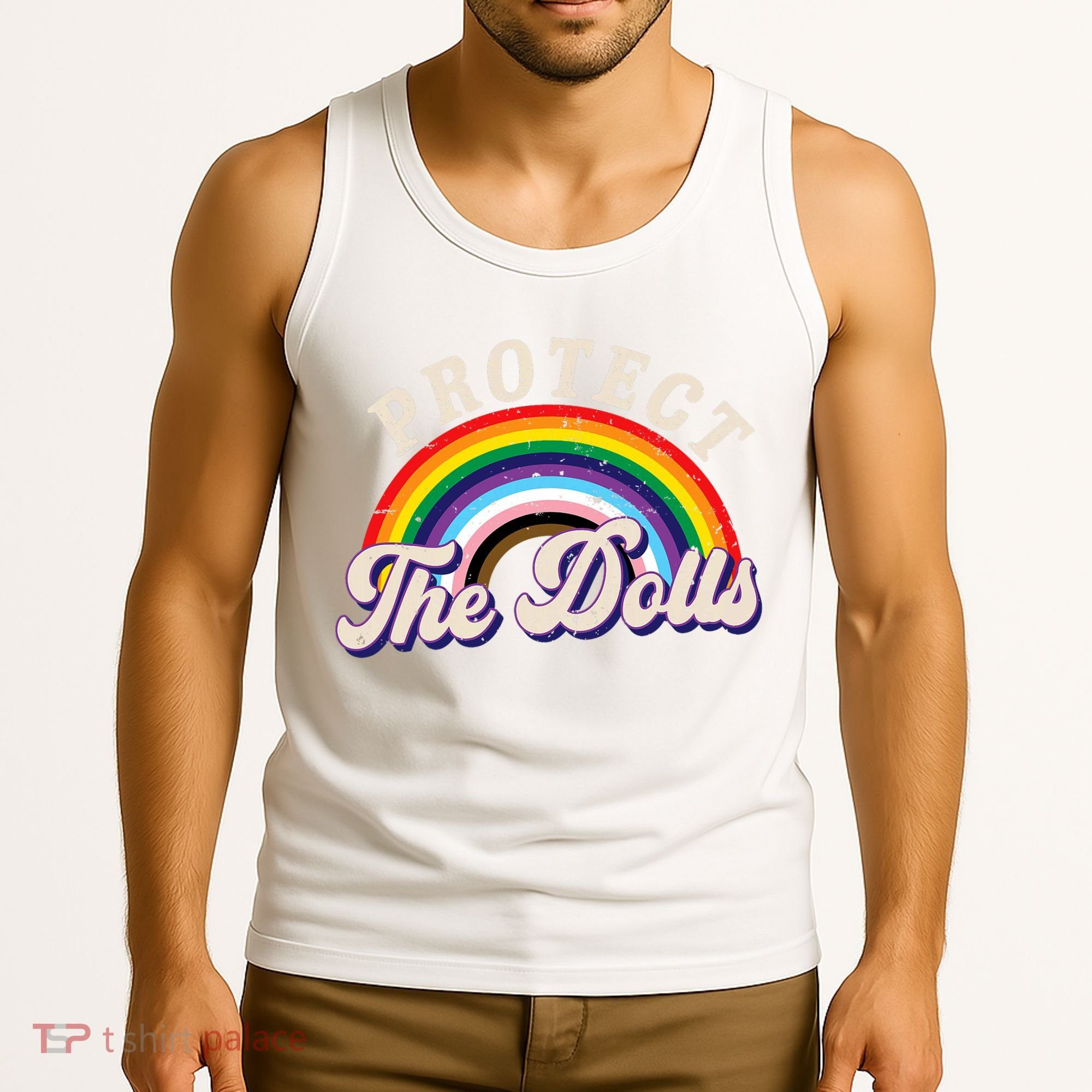 Protect The Dolls Retro Tank Top