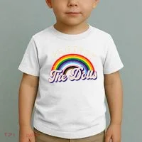 Protect The Dolls Retro Toddler T-Shirt thumb 2