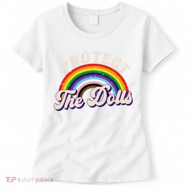 Protect The Dolls Retro Women's T-Shirt