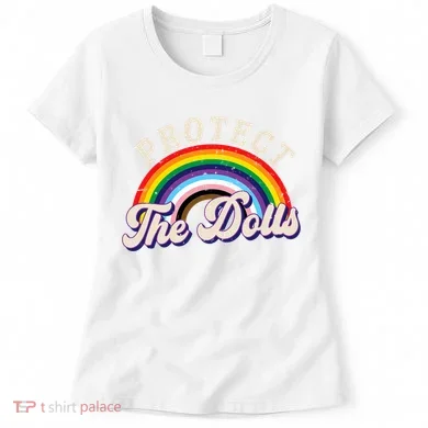 Protect The Dolls Retro Women's T-Shirt