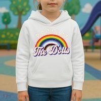 Protect The Dolls Retro Kids Hoodie thumb 3