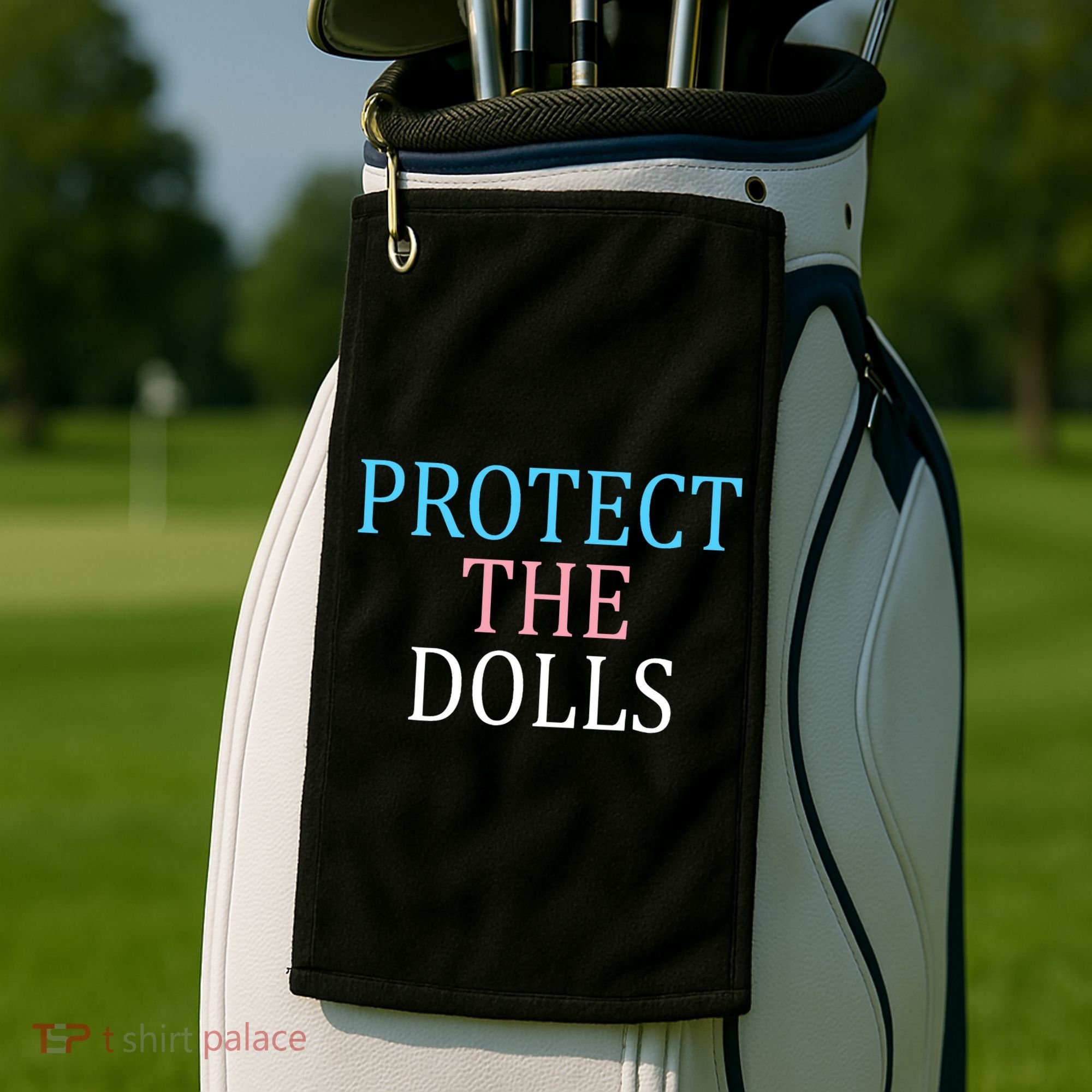 Protect The Dolls Women Solidairity  Golf Towel