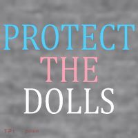 Protect The Dolls Women Solidairity  Women's Racerback Cropped Tank thumb 2